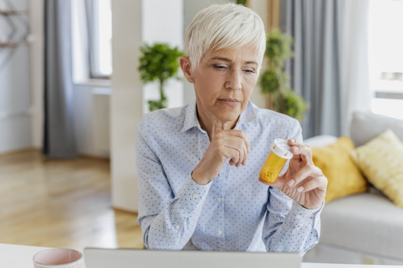 An elderly woman in Alabama sits worried about the damage of a drug that was prescribed to her.