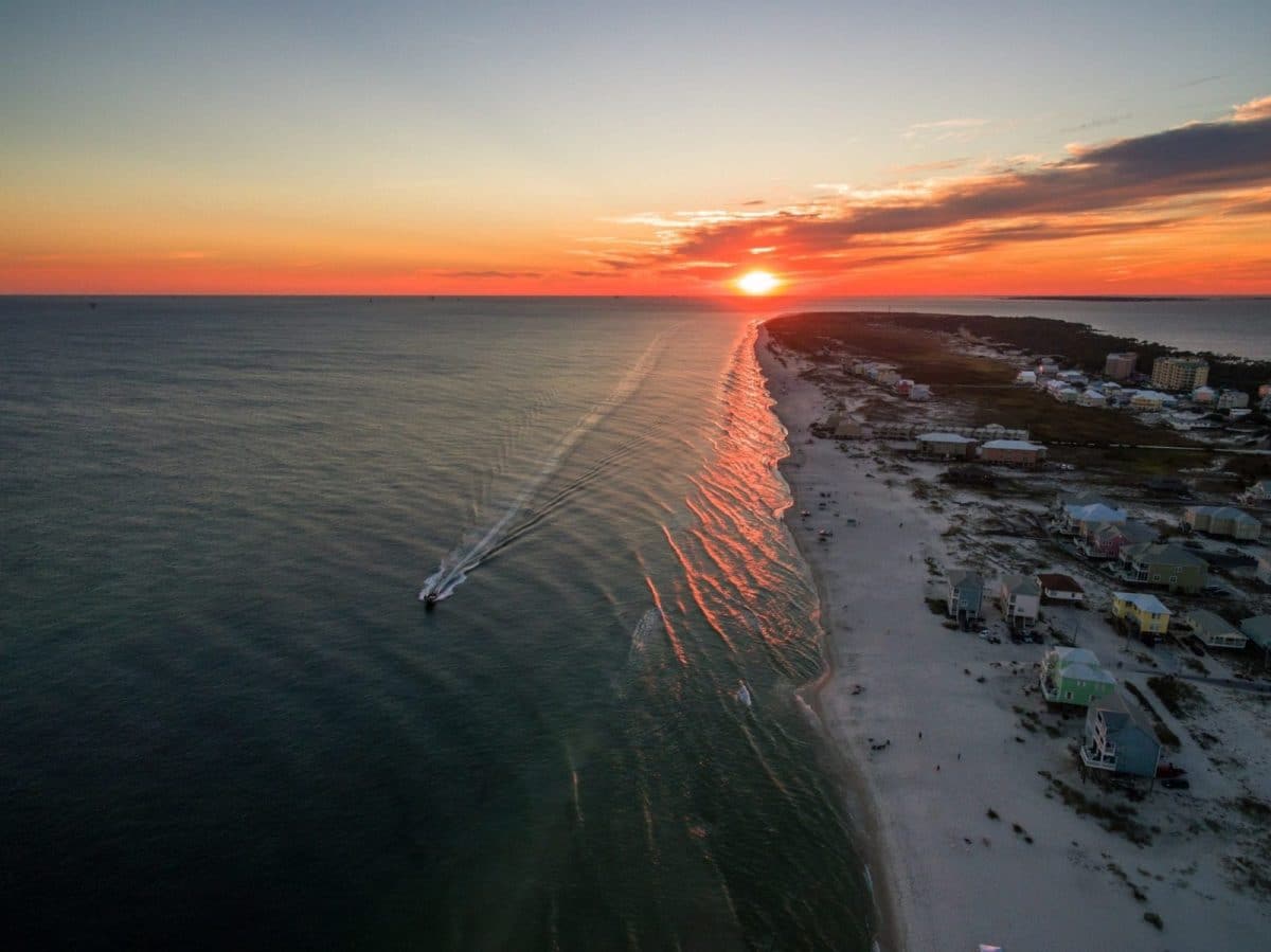 Gulf Shores, Alabama Aerial Photo